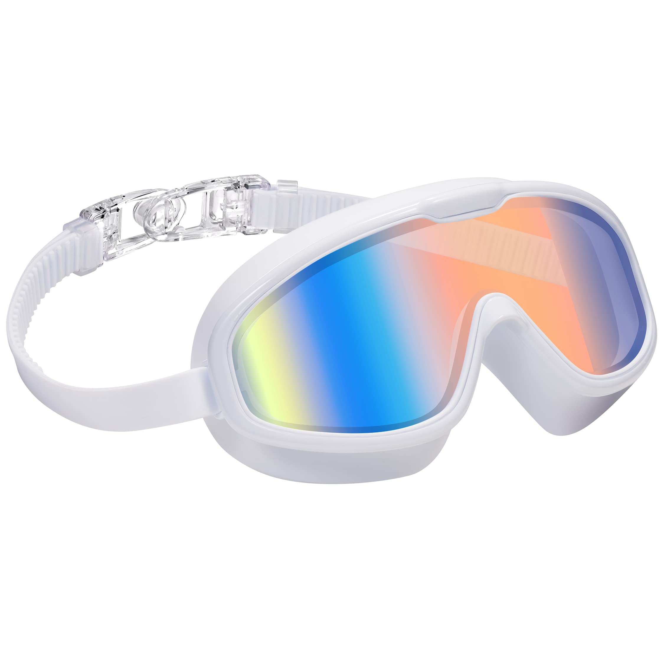 big swimming goggles Rabigala Adult Big Swimming Goggles - Effective Protection Against Raccoon Eyes