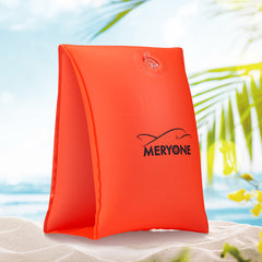 Adult swim ring inflatable thickened single-layer double balloon lifebuoy