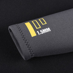 Fato De Mergulho De Manga Comprida Dividida De 1,5mm Com Snorkel À Prova De Frio Terno De Surf De Tamanho Grande