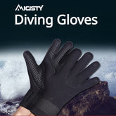 Luvas De Neoprene Originais De 5 Mm Para Natação E Mergulho Com Snorkel Antiderrapante No Inverno