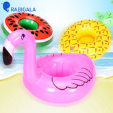 3PCS PVC Inflatable Cup Holder Water Toy Firebird Cup Holder Water Inflatable Cup Cushion Floating Beverage Cup Holder(Buy Free Get Pump)