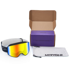 Dark Storm Speed Ski Goggles (Cylindrical)