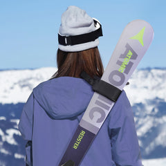 Wander Black - Ski Straps