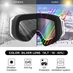 Elms Snowboard Goggles (Cylindrical)