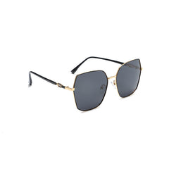 Simple Style Metal Large Frame Women Sunglasses - Dion