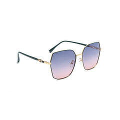 Simple Style Metal Large Frame Women Sunglasses - Dion