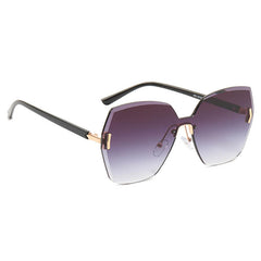 Fashion Trend Rimless Ladies Sunglasses - Jasper
