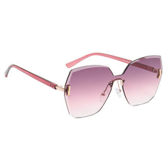 Fashion Trend Rimless Ladies Sunglasses - Jasper