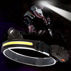 High Brightness Sensor Head Light for Cycling - Light Star