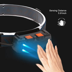 High Brightness Sensor Head Light for Cycling - Light Star