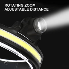 High Brightness Sensor Head Light for Cycling - Light Star
