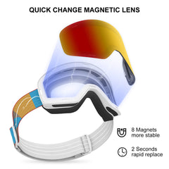 Swap for different weather Snowboard Goggles_ Sparrow Mix