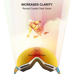 Swap for different weather Snowboard Goggles_ Sparrow Mix
