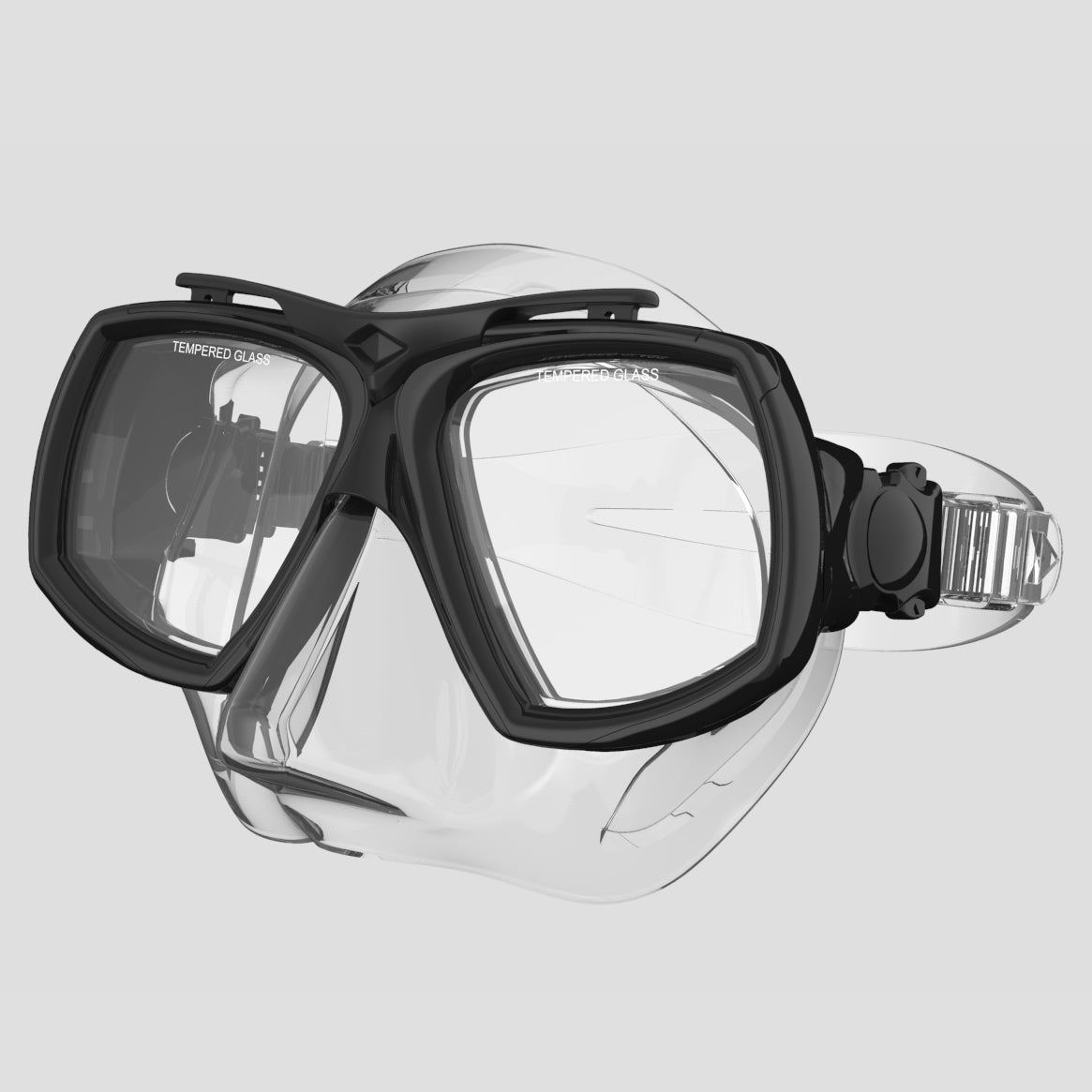 Custom Made Prescription Scuba Diving Snorkeling Mask with Custom Lens Option