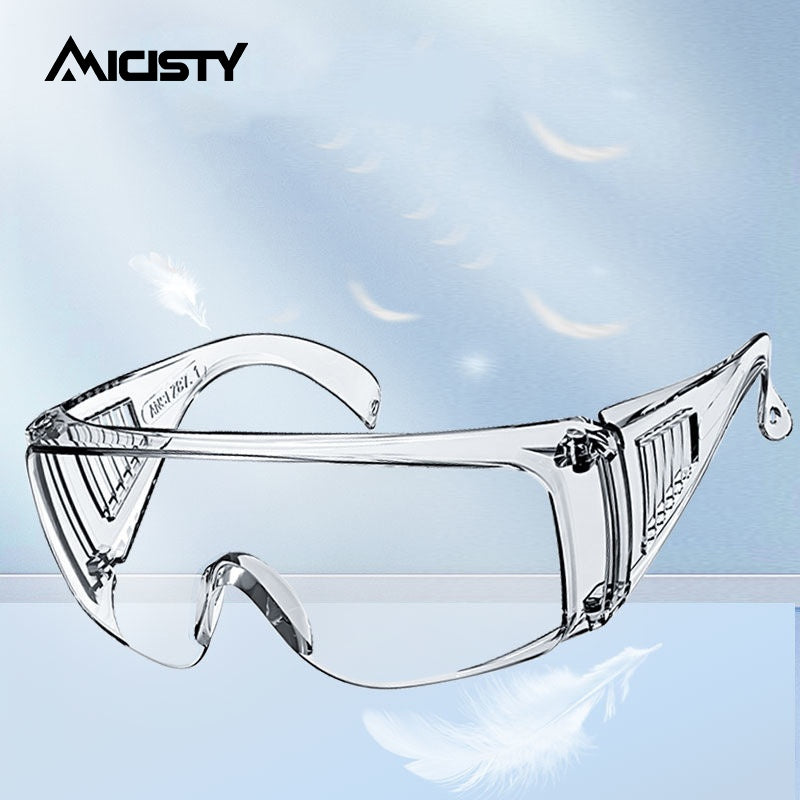 Transparent Safety Goggles Anti Fog  Anti Sand for anti epidemic chemical outdoor sports