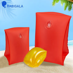 Adult swim ring inflatable thickened single-layer double balloon lifebuoy