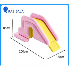 Inflatable slides can be paired with anti rollover swimming pools, children's inflatable toys, indoor and outdoor amusement park slides
