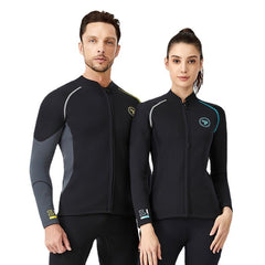1.5MM diving suit split top long sleeved diving suit cold and warm diving suit large surfing suit