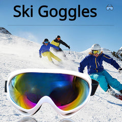 Ski Goggles Professional Ski Goggles for Men and Women Anti Fog Goggles for Adults and Children Universal Mountain Climbing Goggles