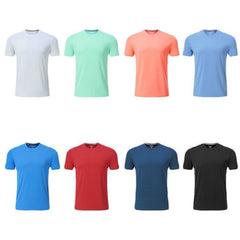 Sports short sleeved quick drying T-shirt for men in summer