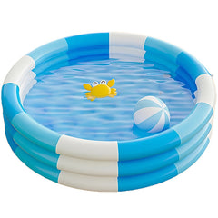 Children's inflatable thickened swimming pool, baby swimming bucket, small play pool