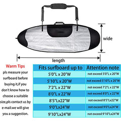 Surfboard inflatable paddle bag, water sports upright paddleboard bag