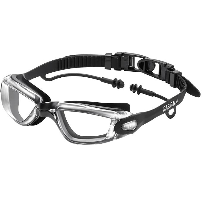 swimming cap and goggles near me Unisex 5-in-1 Swimming Set for Adults – Goggles, Swim Cap, Waterproof – RabigalaSport