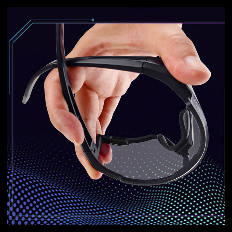 All Day Polarized Photochromic Cycling Sunglasses - Light Retrograde