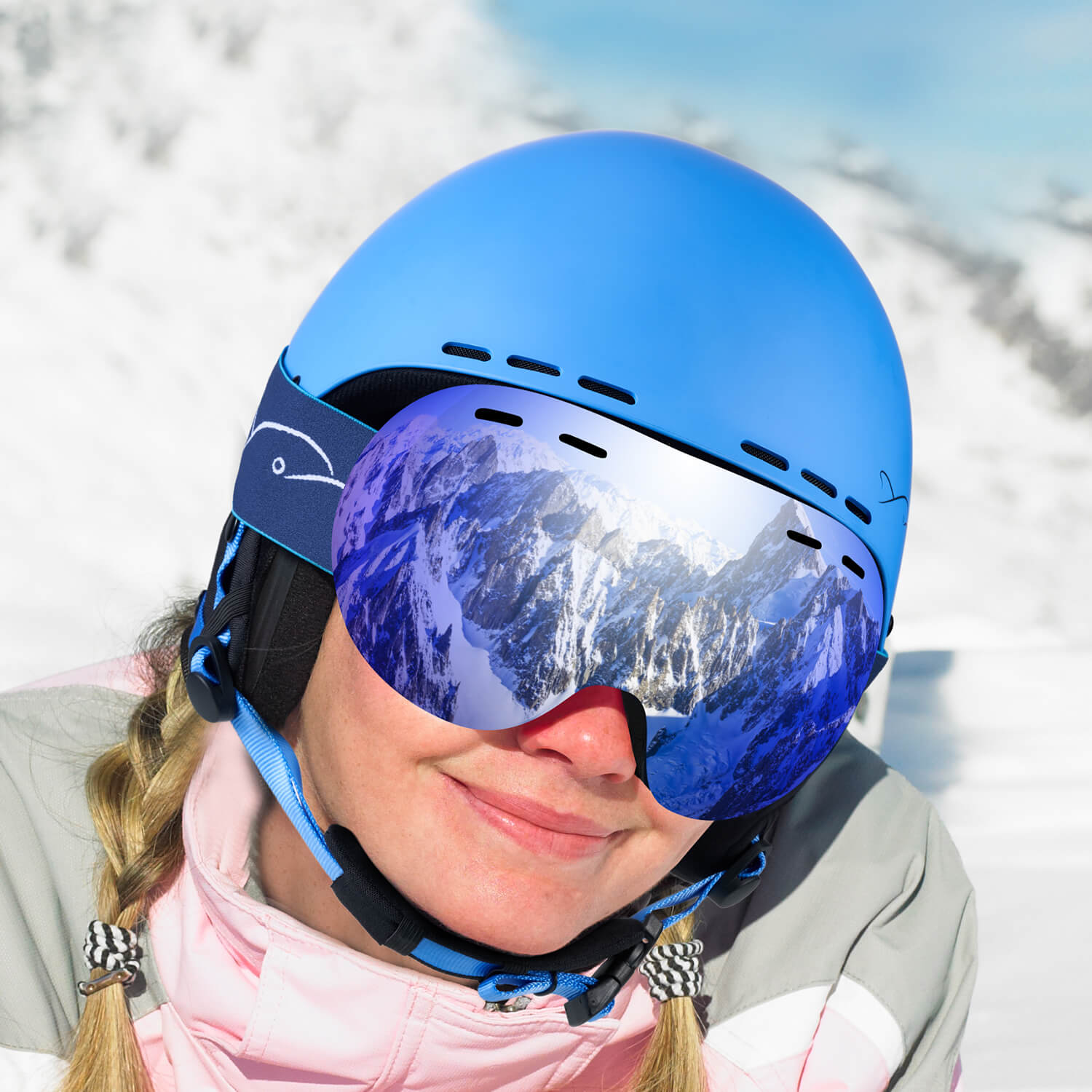 cross country skiing goggles Airmove Ski Helmet