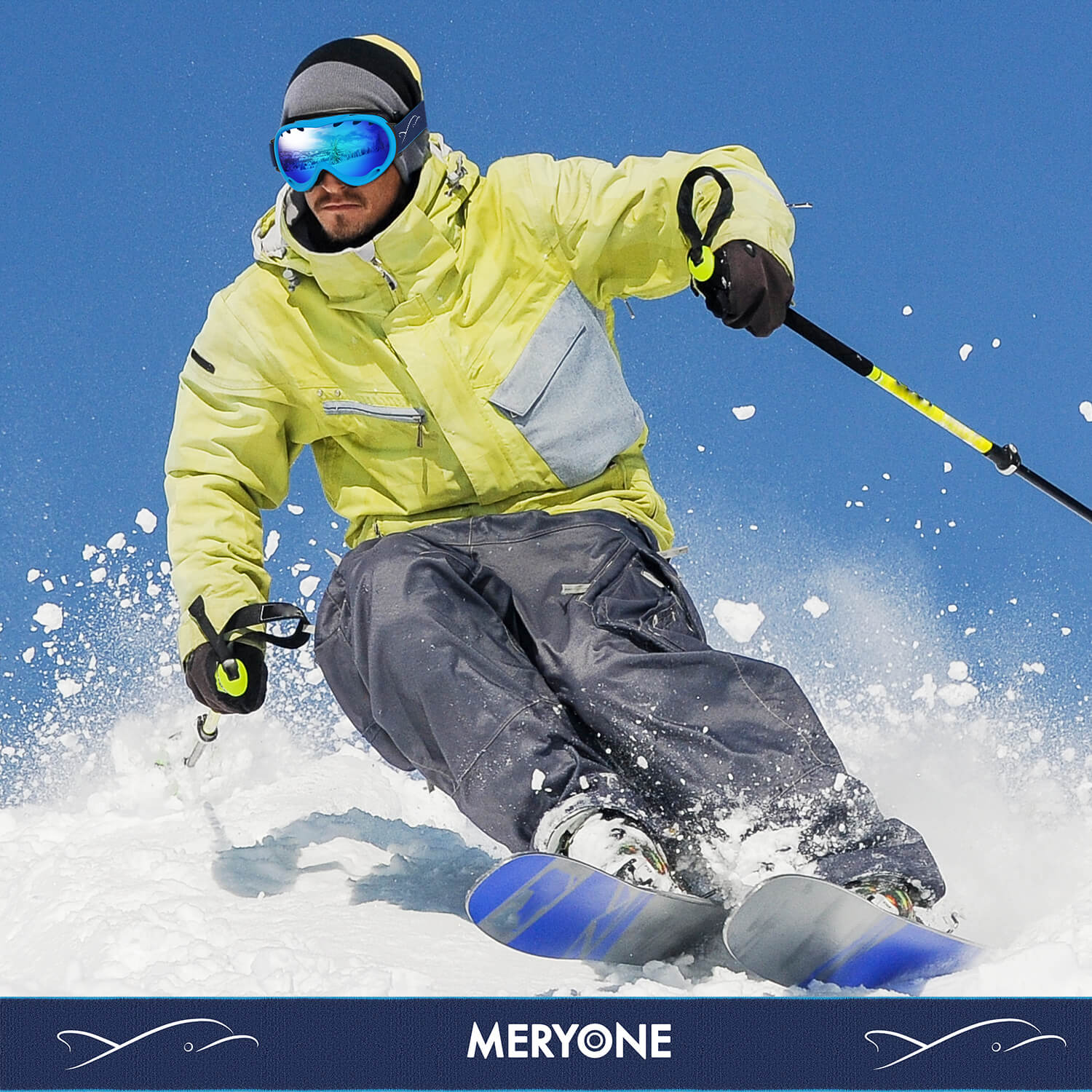 Anti-UV Snow Goggles(Cylindrical)