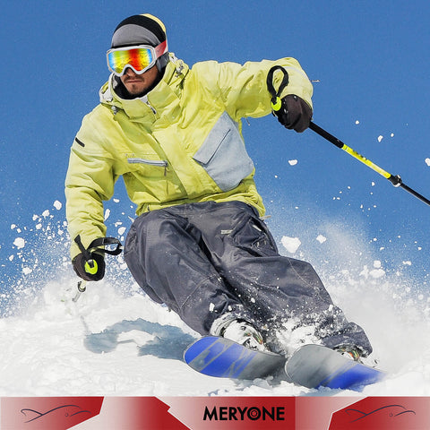 Adjustable Fit Snowboarding Goggles_Snowflake
