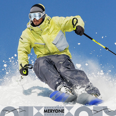 Adjustable Fit Snowboarding Goggles_Snowflake