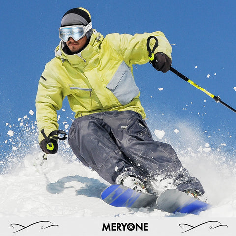 White Frame Ski Goggles