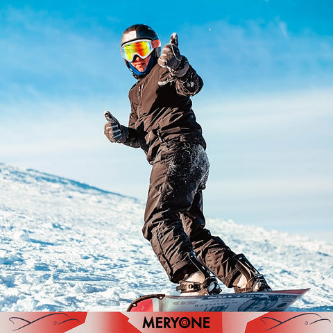 White Frame Snow Goggles