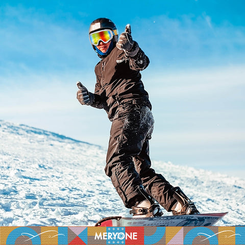 White Frame Ski Goggles