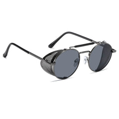 Unisex Round Fashion Vintage Sunglasses - Evan