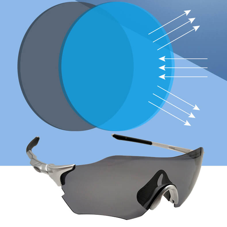 Polarized Photochromic Sunglasses for Professional Outdoor Cycling - Lola