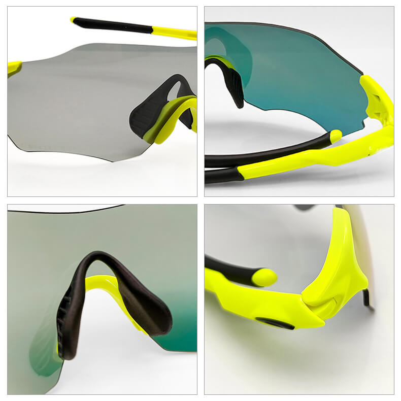 Polarized Photochromic Sunglasses for Professional Outdoor Cycling - Lola