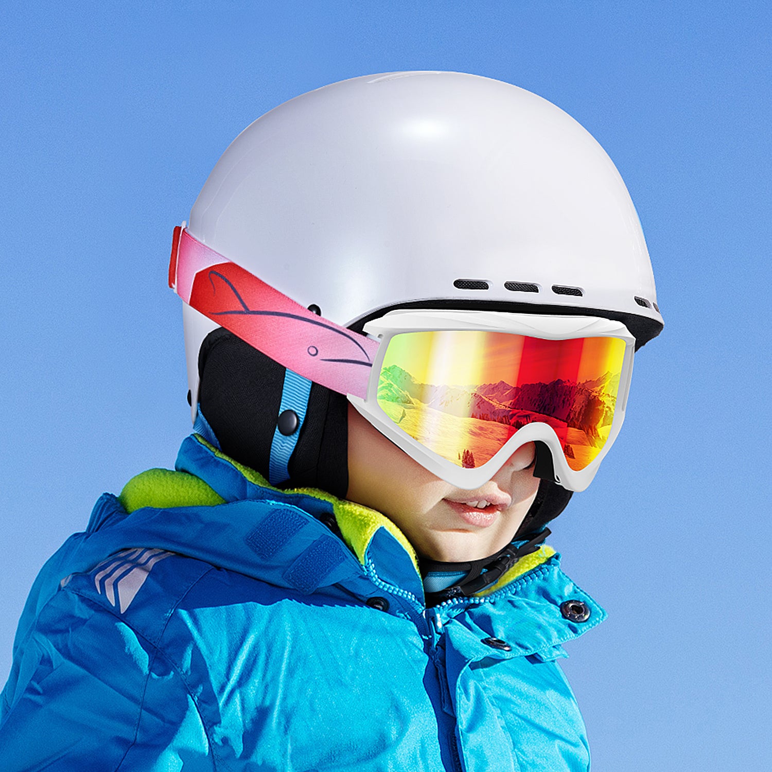 best kids snowboard helmets Snowboard Helmet Kids- S / Swan