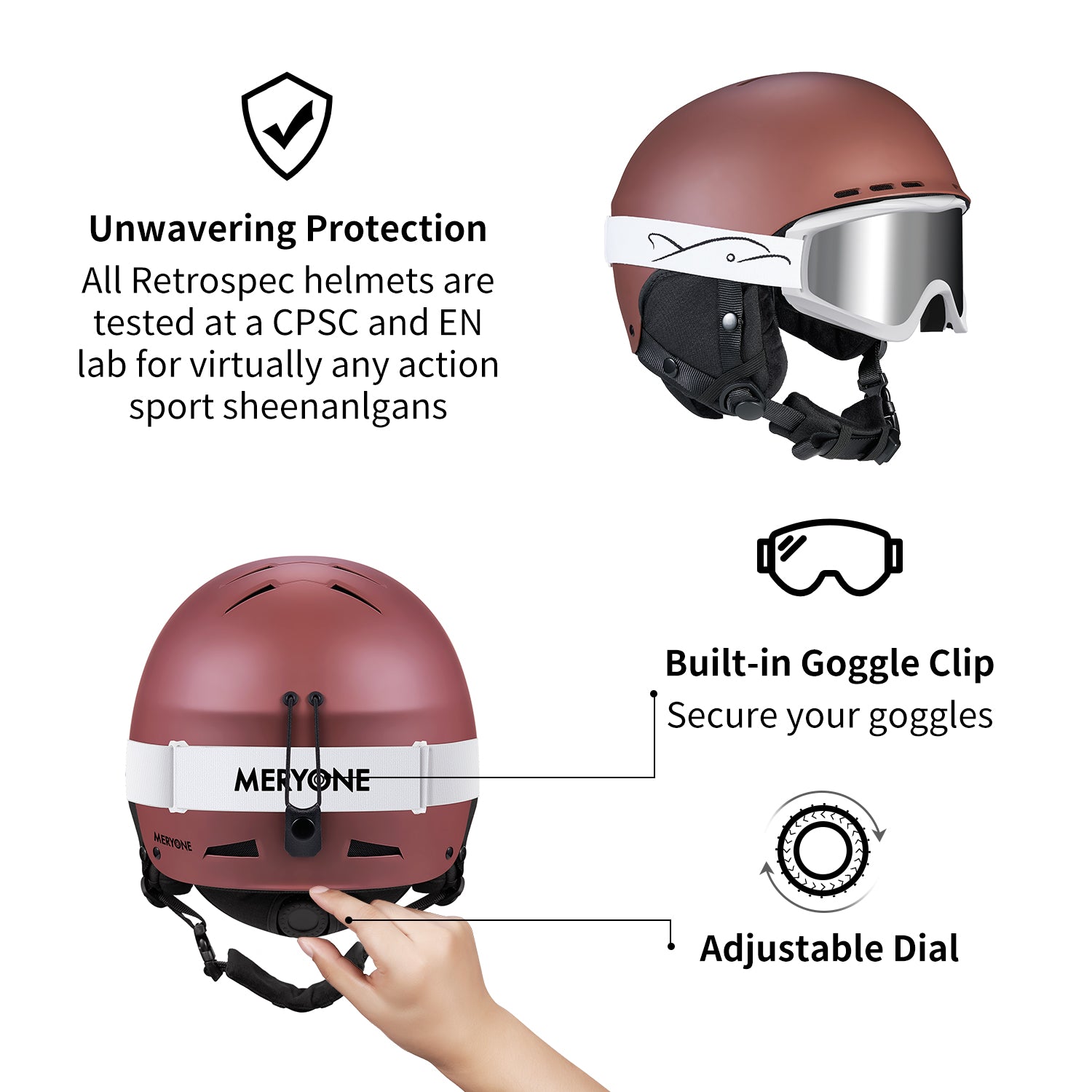 Snow Helmet Kids - S / Sandpiper