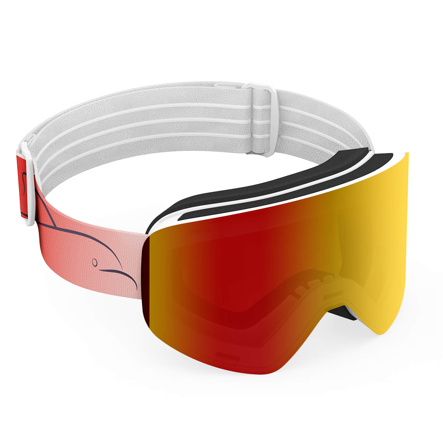 ski goggles changeable lens Meryone Ranger X Winter Goggles