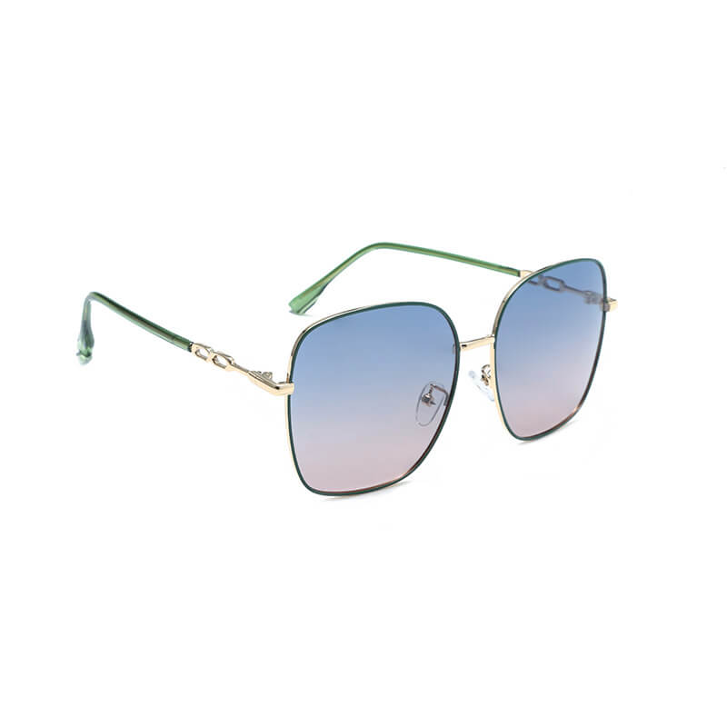 Minimalistic Full-frame Polarized Sunglasses for Women - Nell